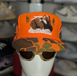 Bear Country Vintage Trucker Hat (OS)